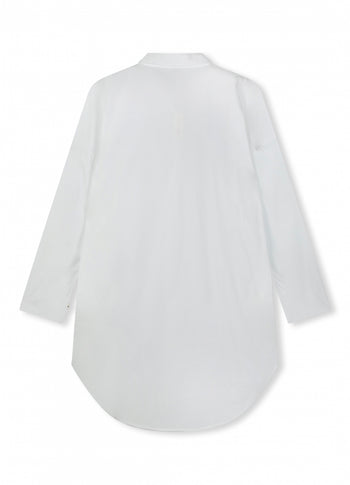 THE POPLIN SHIRT | white