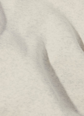 THE STATEMENT SWEATER | soft white melee