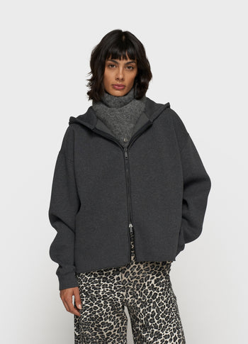 statement zip hoodie | antra melee