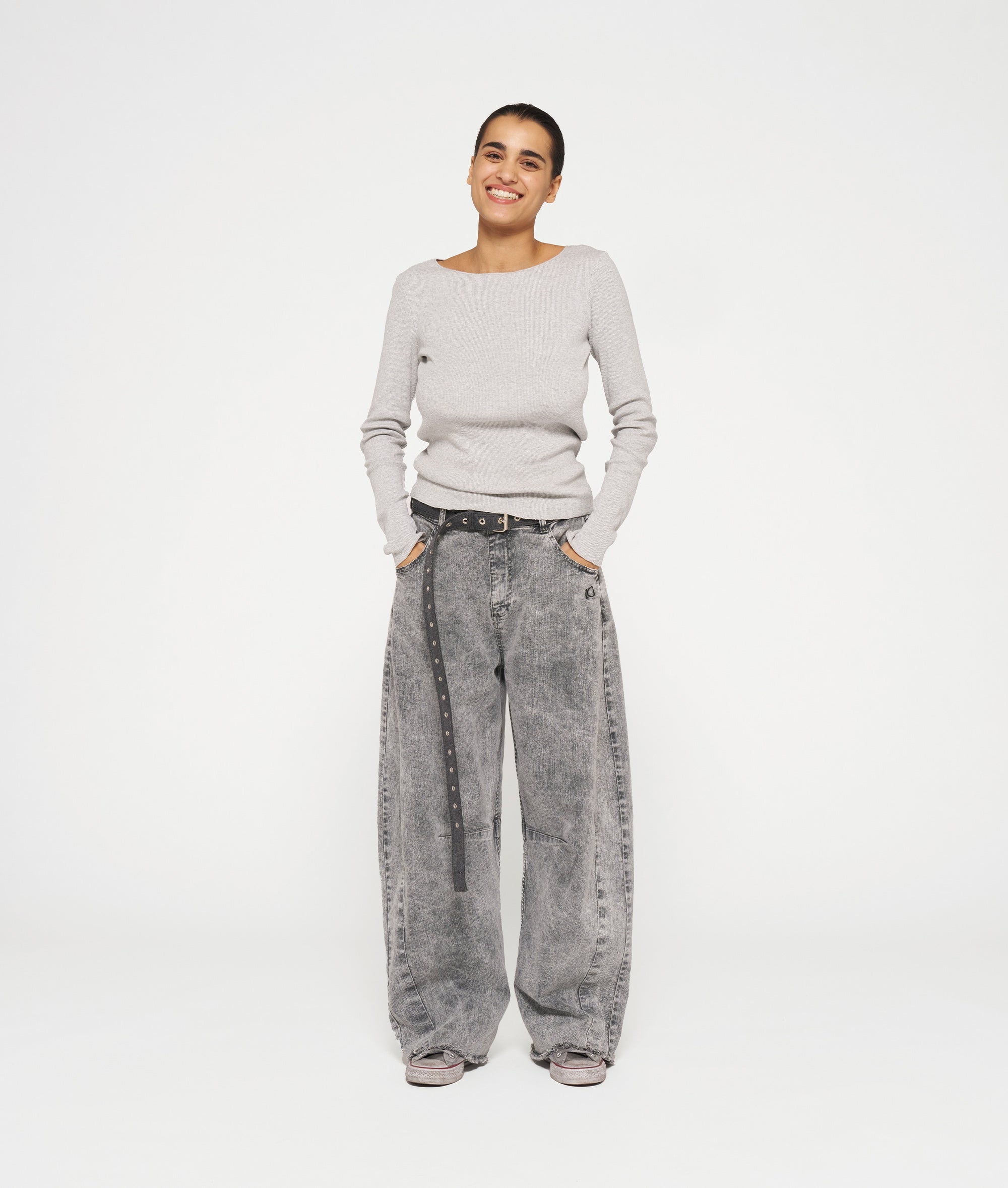 ！Merci！The Letters Western Trousers western pants washed | black | 10DAYS | Official Online Store