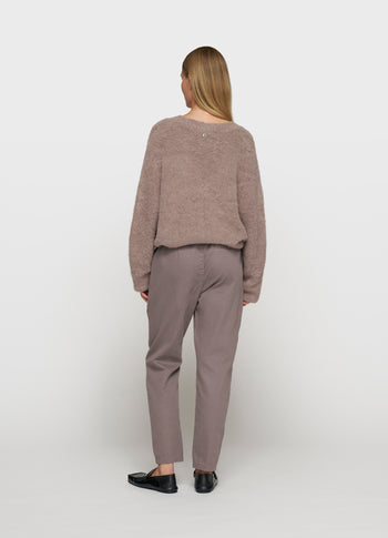 belted pants jog | moonrock