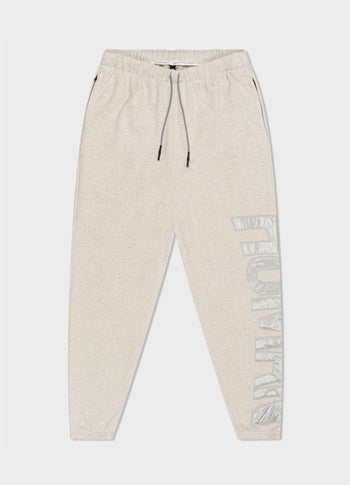 Chris fleece jogger | soft white melee