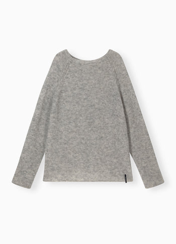 Sem knit sweater | light grey melee