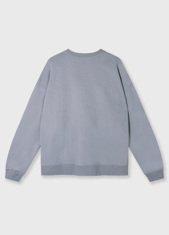 human fleece sweater | la blue