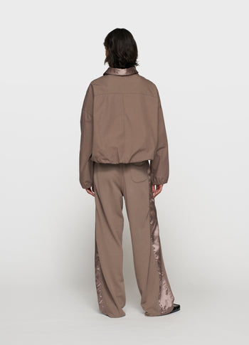 cropped smoking blouse | moonrock