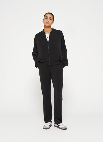 straight jogger scuba | black