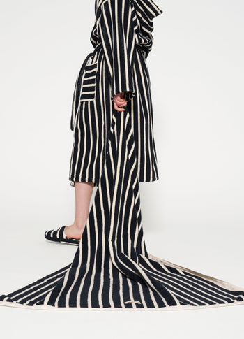 towel stripes | black/ecru