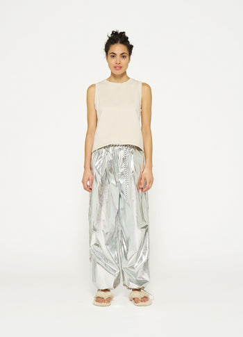 proud pants foil | silver