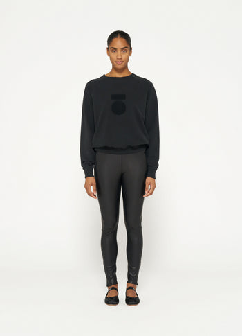 THE CREW NECK SWEATER | black
