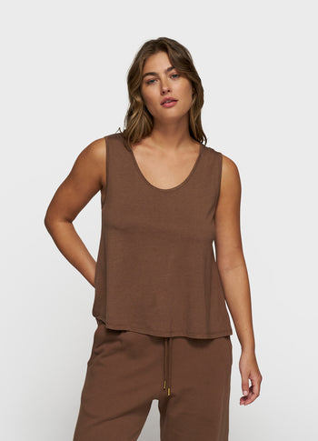 tank top jersey | truffle