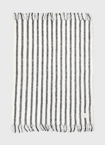 blanket stripes | ecru/black