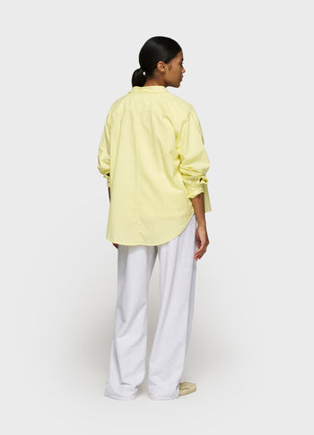 pique shirt | pastel yellow