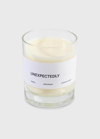 unexpectedly scented candle | multicolor