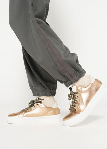 sneakers | rose gold