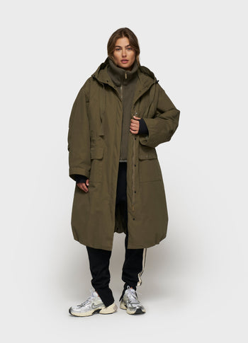 the royal parka | dark olive