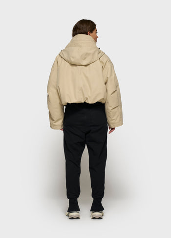 the queen parka | pure sand