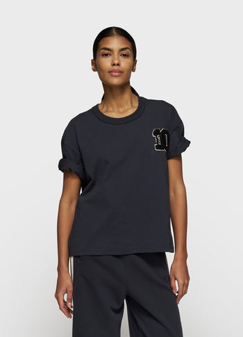 thick cotton tee 10 | dark navy