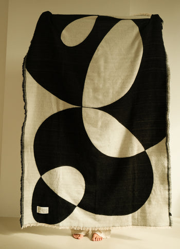 10DAYS x Lois Schindeler plaid asobi | black
