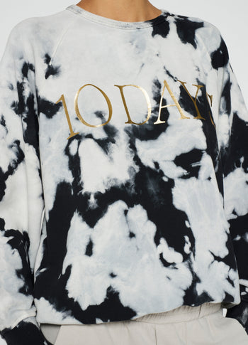 sweater bleach dye | ecru