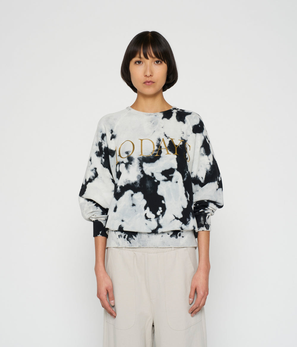 sweater bleach dye | ecru