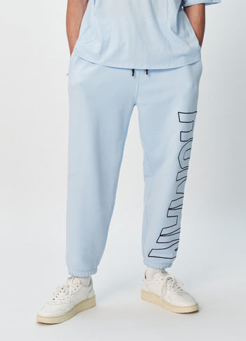 Chris fleece jogger | sky blue