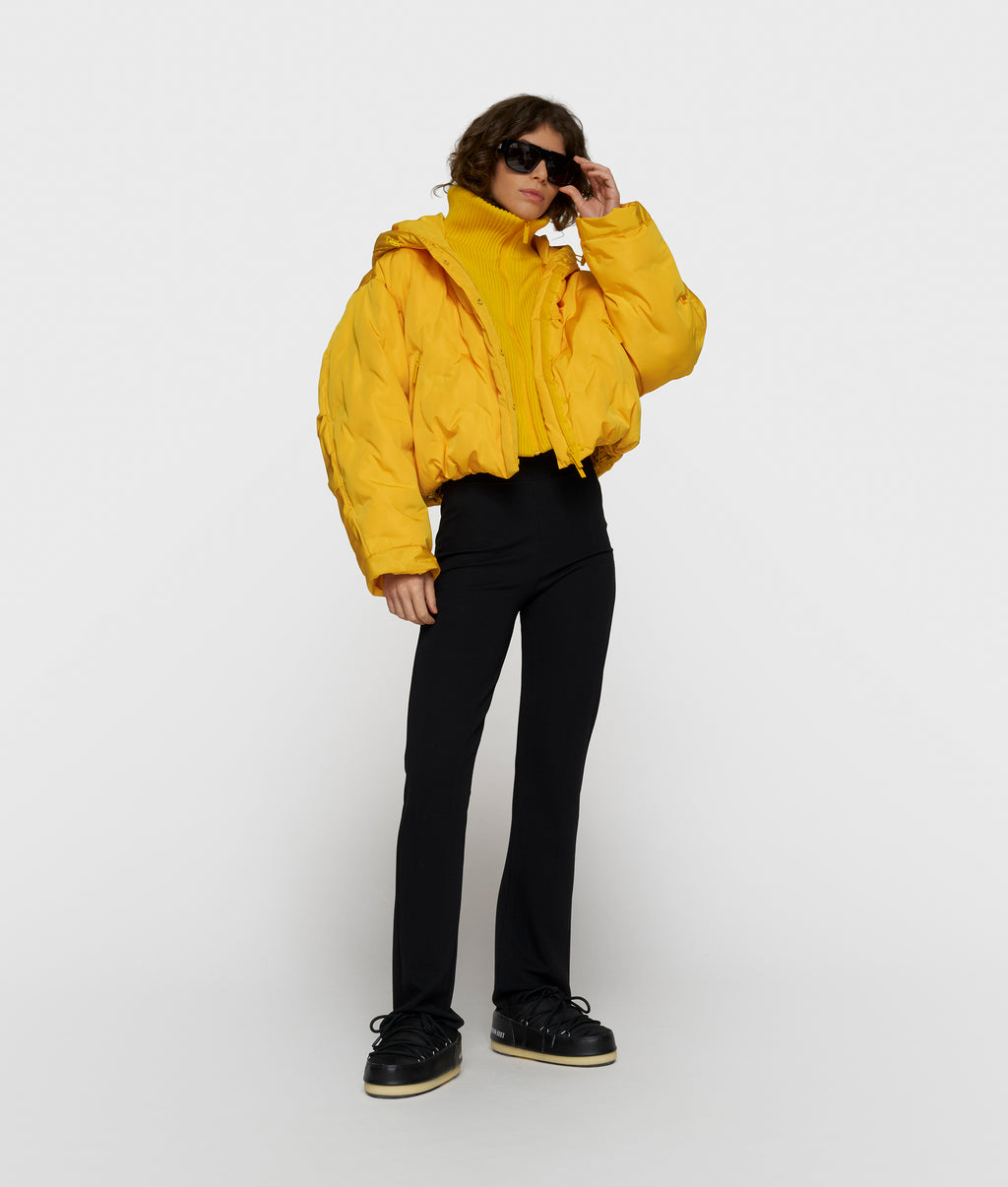 The Muse Parka | bright mango