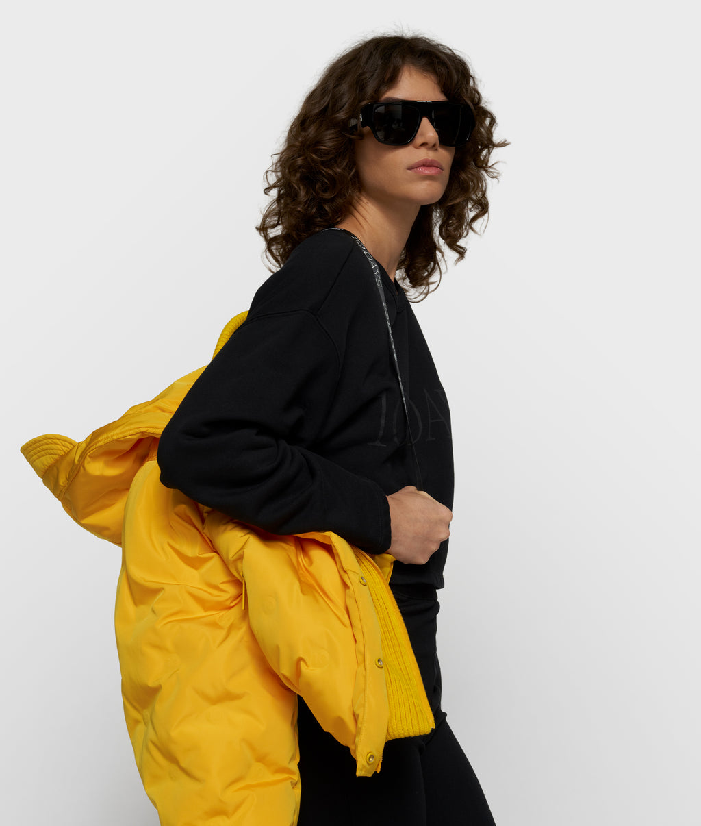 The Muse Parka | bright mango