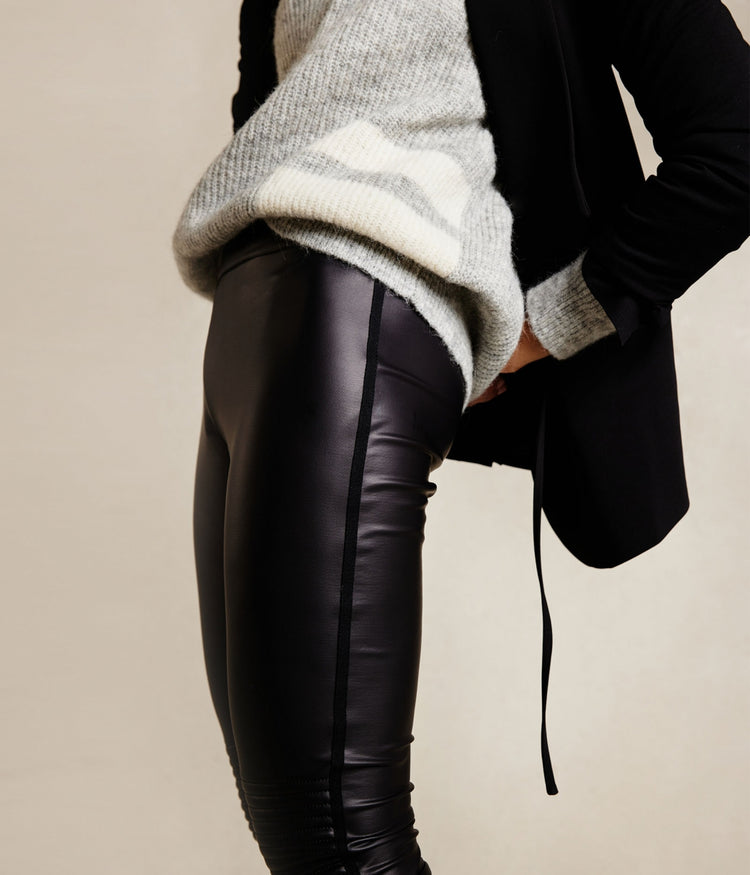 THE BIKER LEGGINGS | black