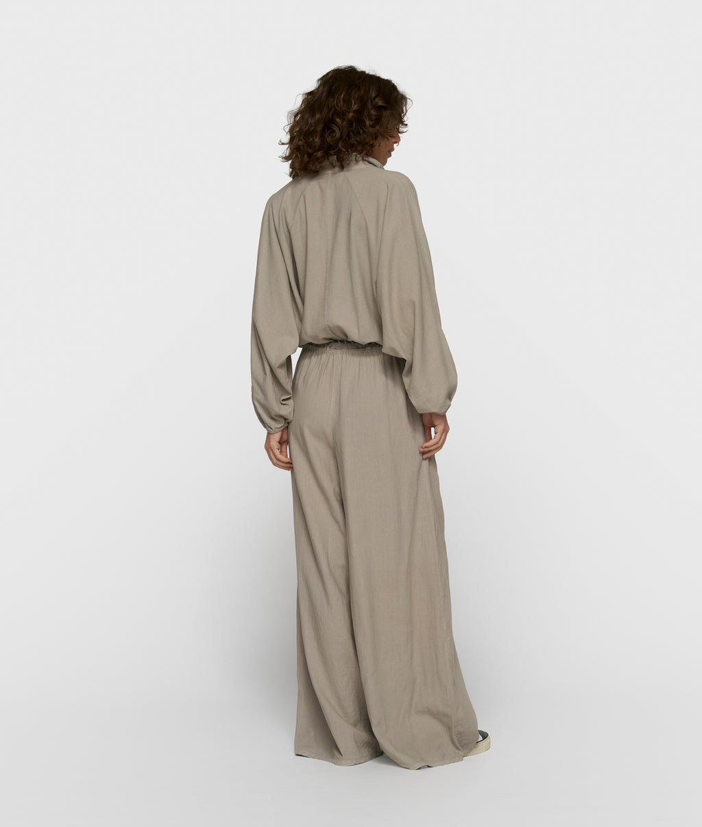 cotton linen jumpsuit | fog