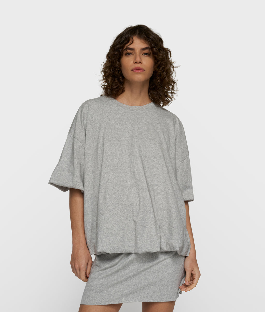 balloon tee | light grey melee