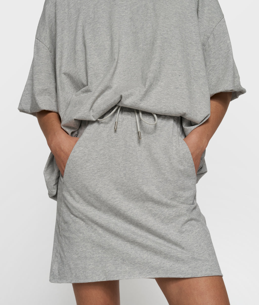 easy skort | light grey melee