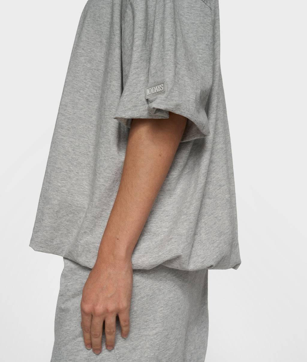 balloon tee | light grey melee