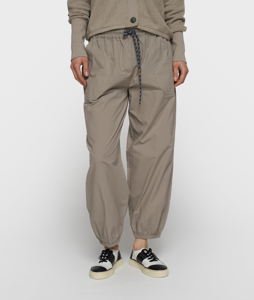 crinkle jogger | fog