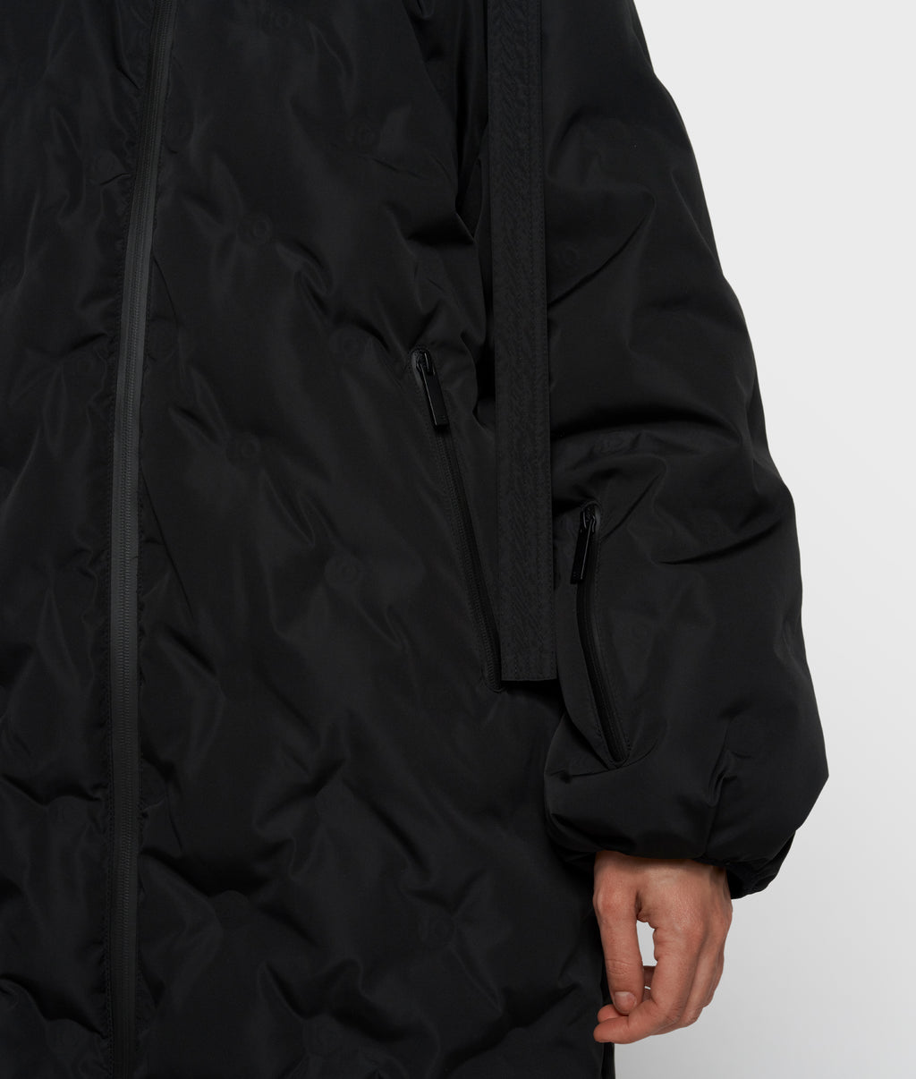 the iconic coat | black