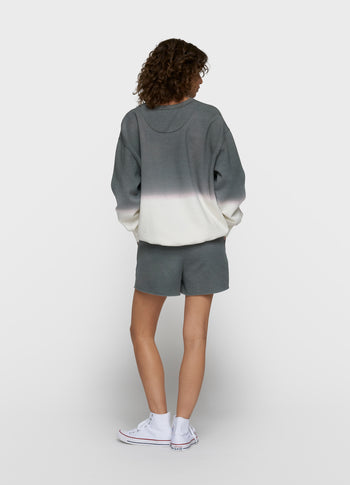 shorts dip dye | mid grey