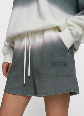 shorts dip dye | mid grey