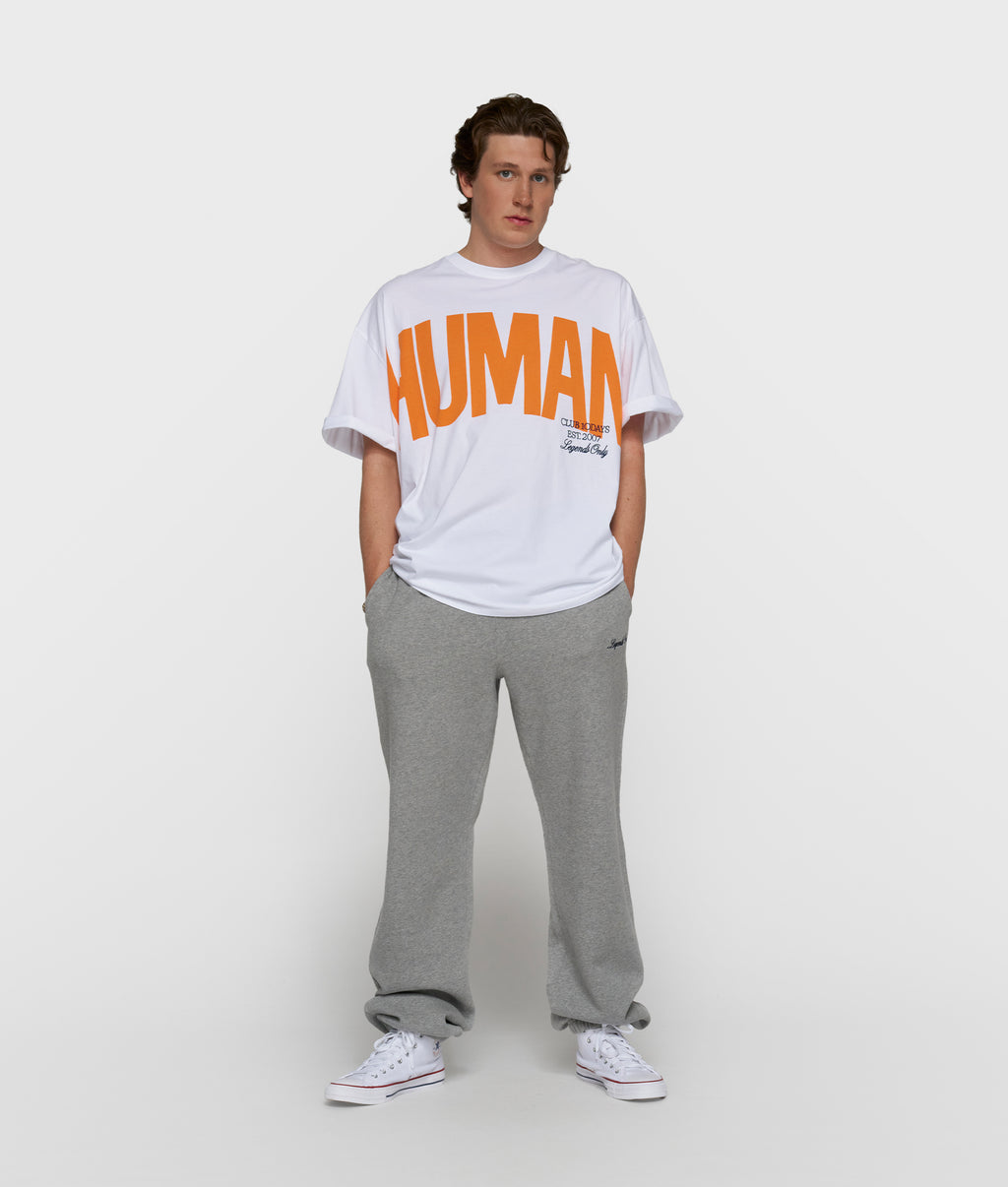 oversized tee | white