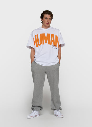oversized tee | white