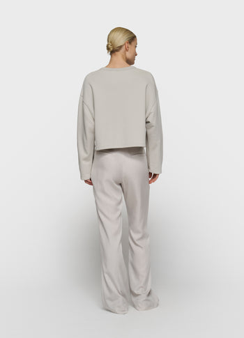 short 10DAYS sweater | stone