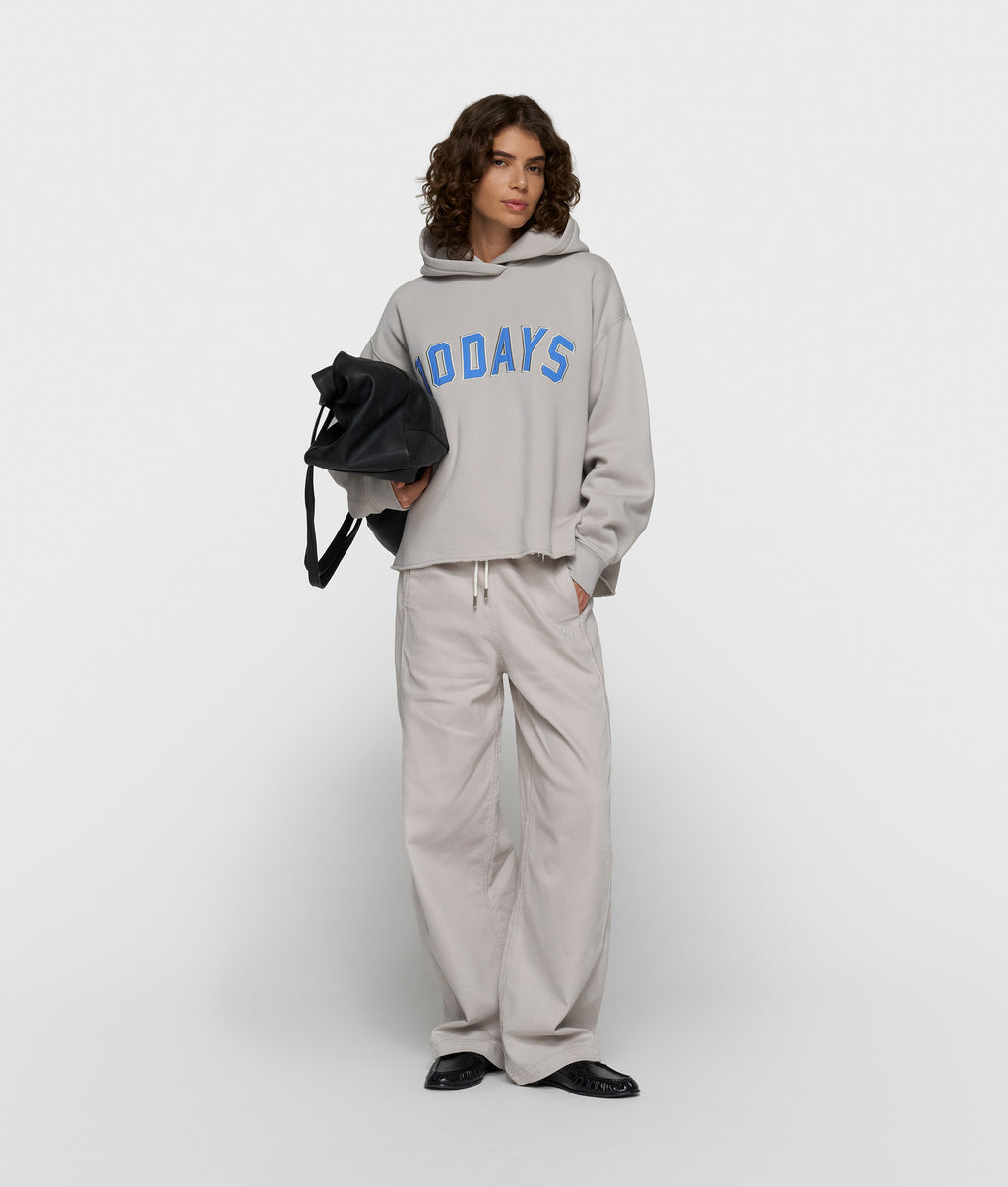 statement hoodie | stone