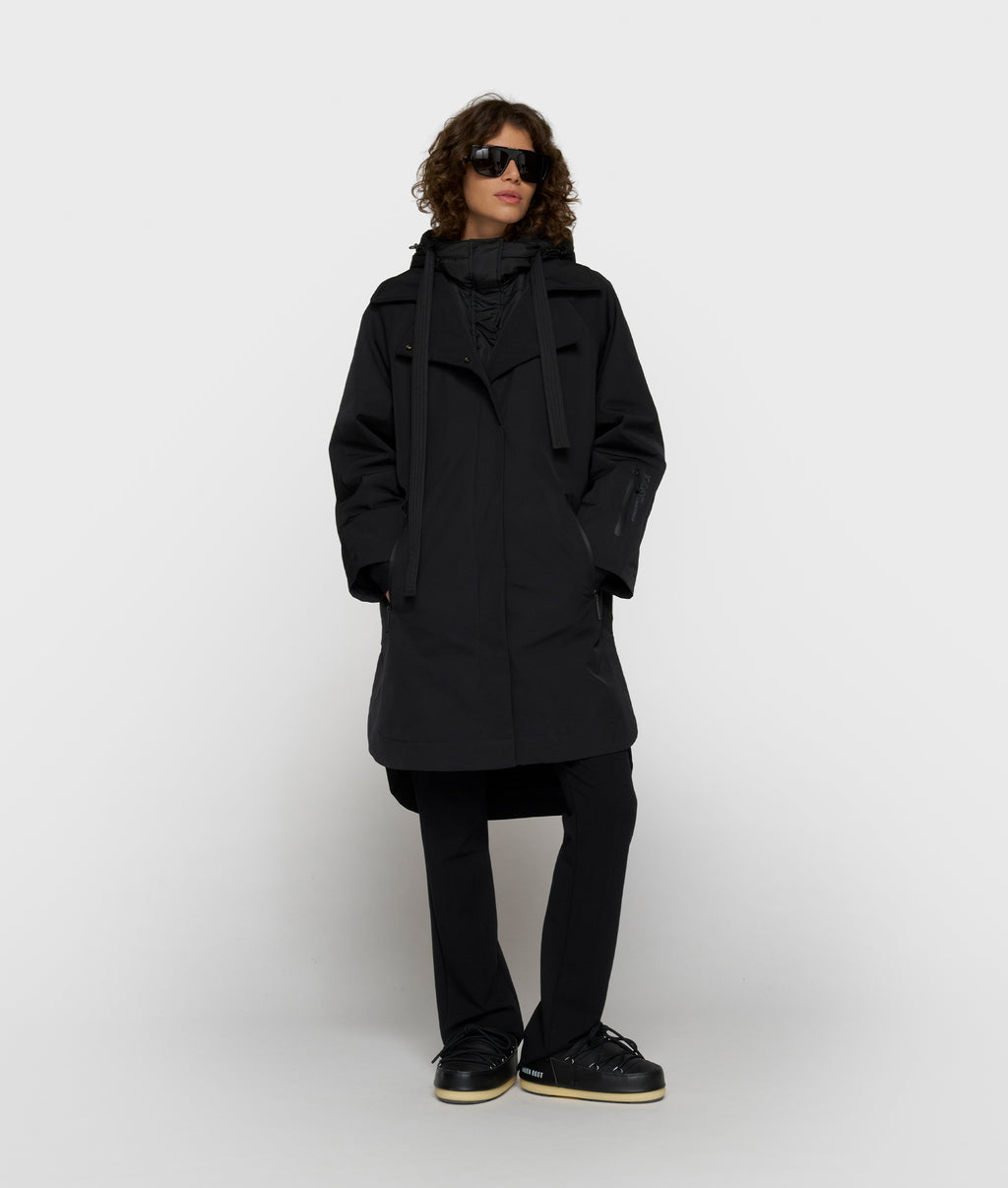 the cool coat | black