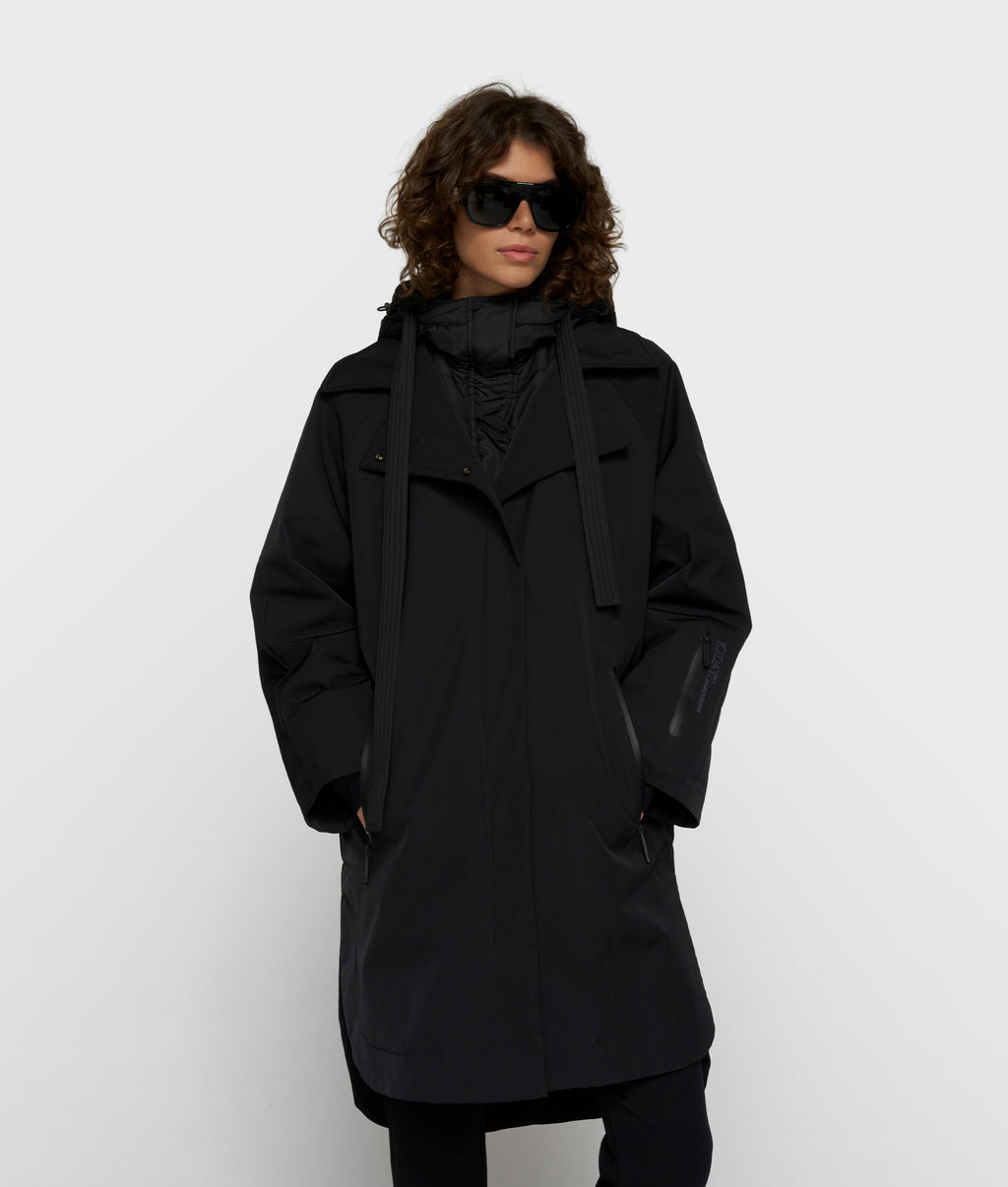 the cool coat | black