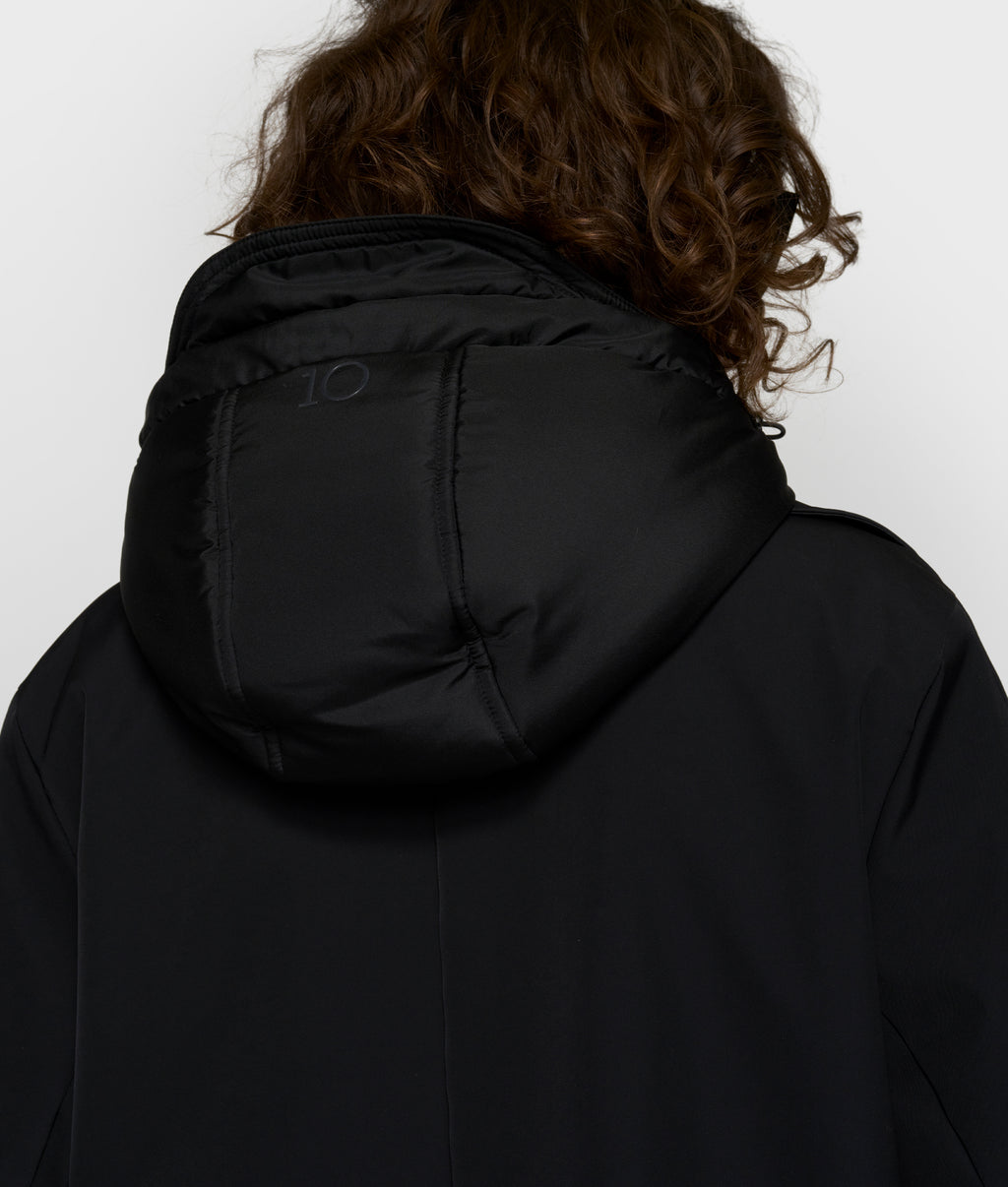 the cool coat | black
