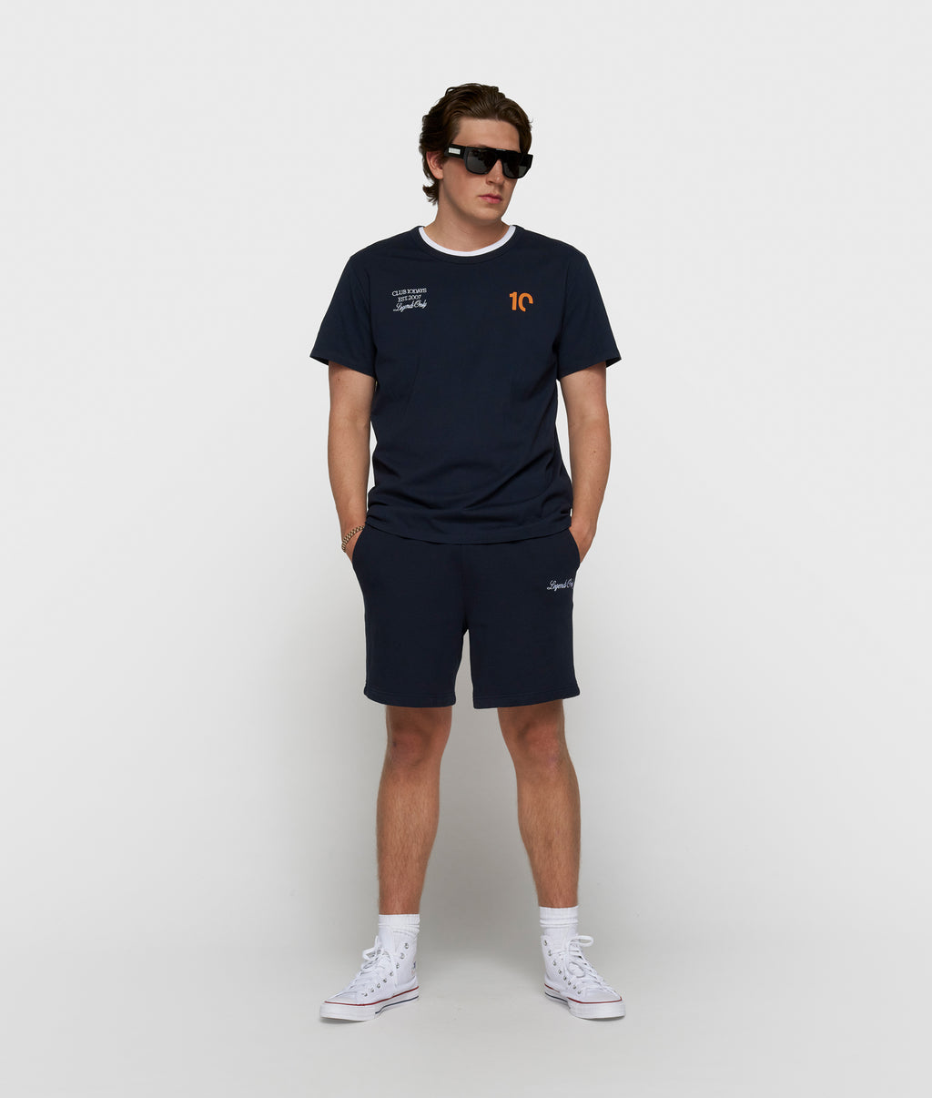 easy short | dark blue