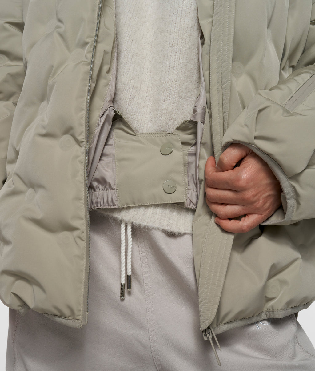 the darling coat | fog