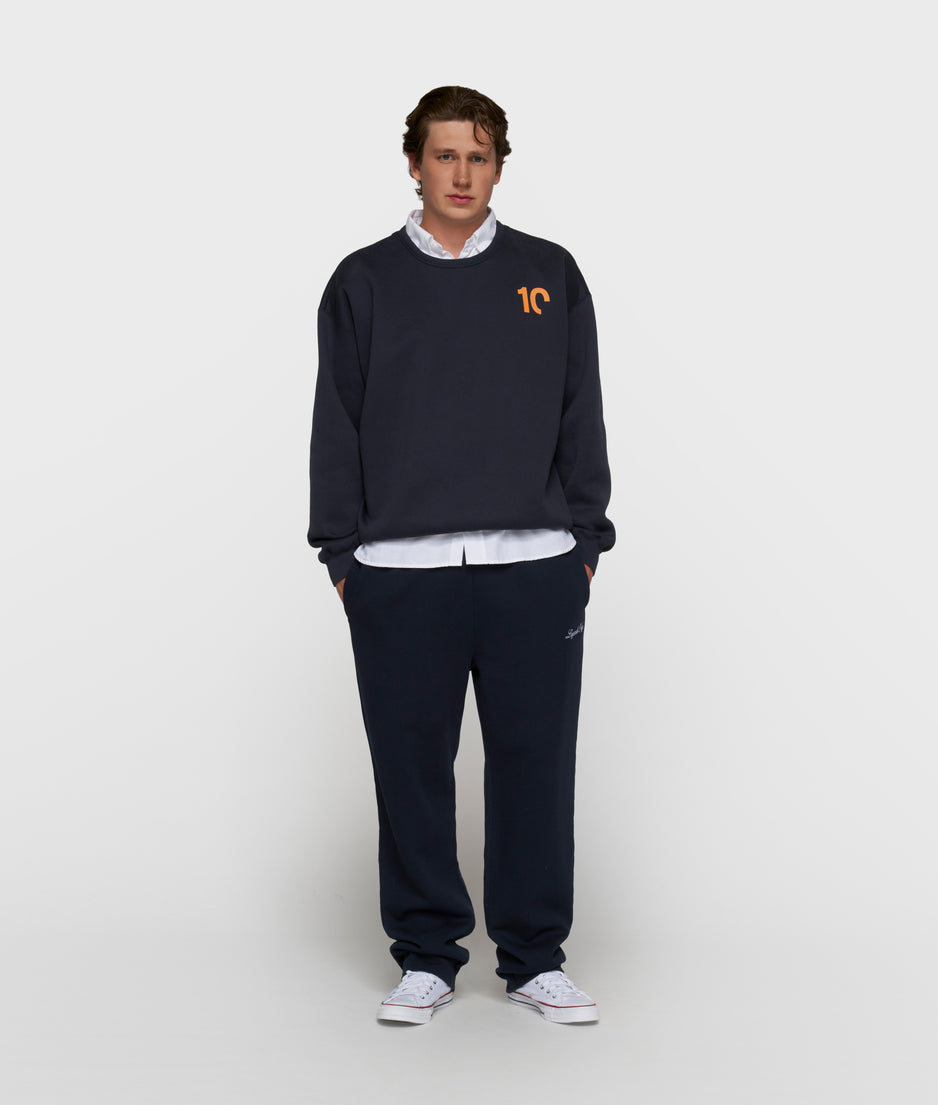 straight jogger | dark blue