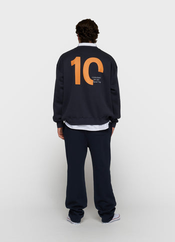 straight jogger | dark blue