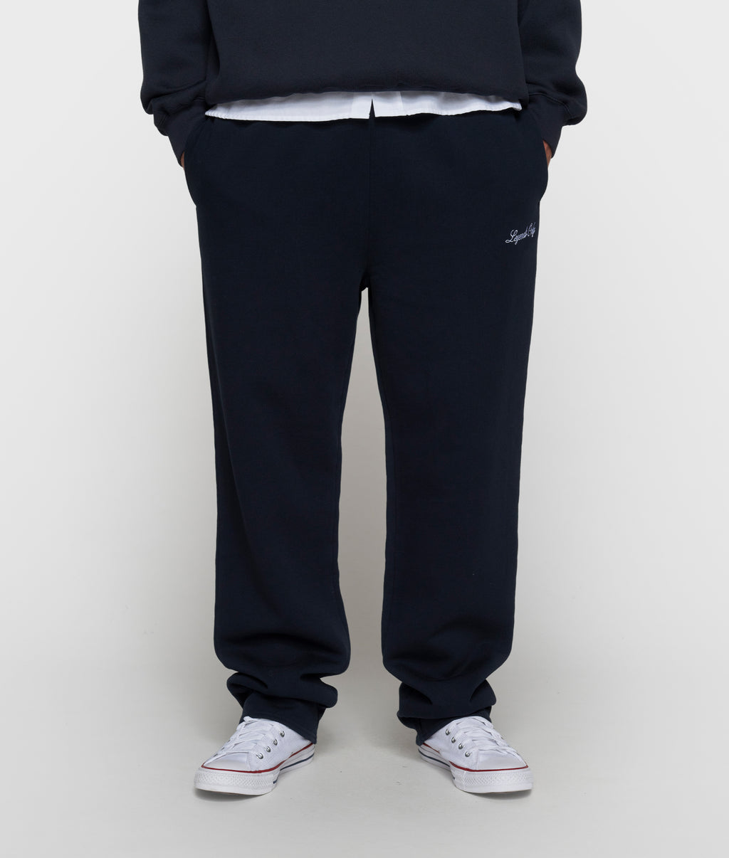 straight jogger | dark blue