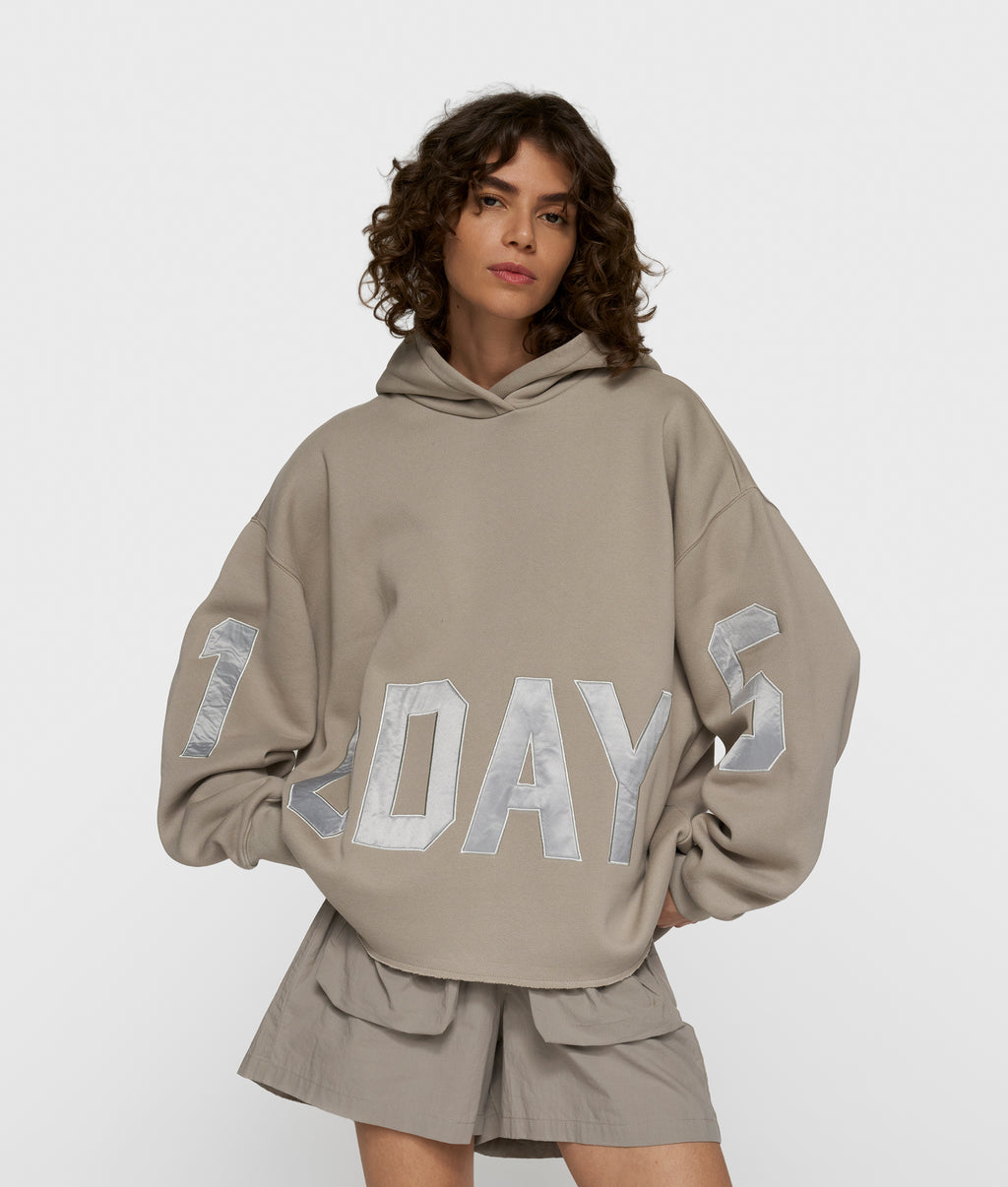 statement logo hoodie | fog