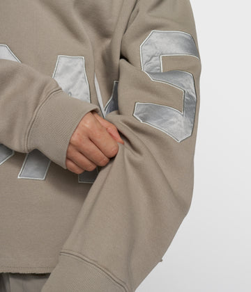 statement logo hoodie | fog